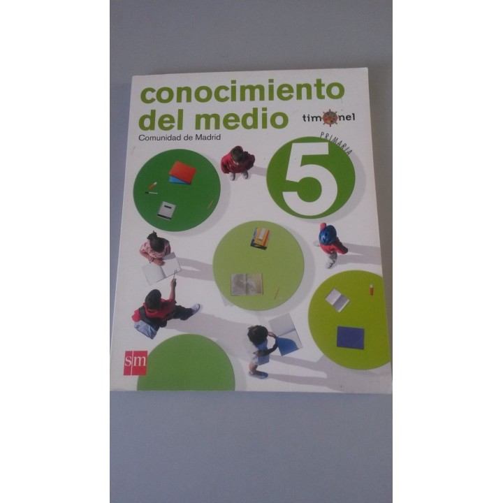 Conocimiento del Medio. 5 Primaria.  Timonel. Comunidad de Madrid